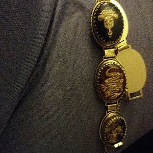 Whiting Davis chinese antique bracelet